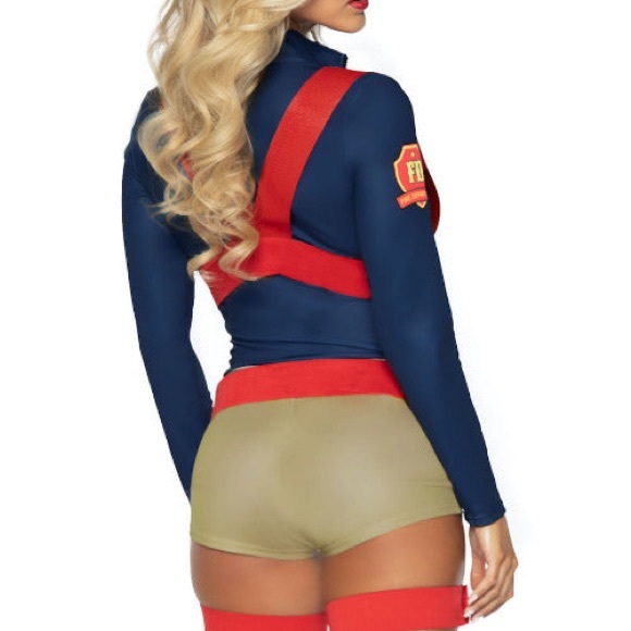 Hot Zone Honey Firefighter Costume - Picture 1 of 3
